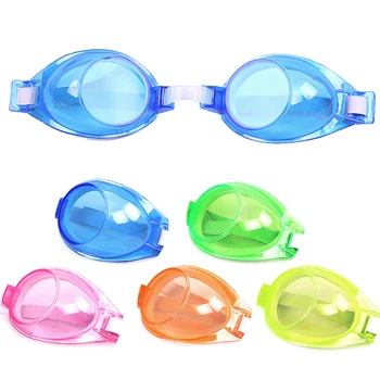 1 шт. Силиконовые детские противотуманные очки для плавания, очки для дайвинга и серфинга, милый дизайн для мальчиков и девочек, летняя одежда для плавания