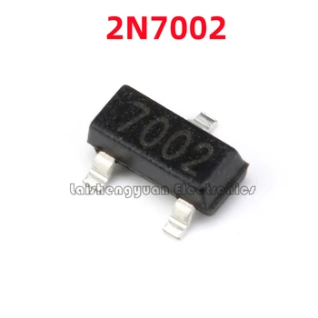 100ШТ SMT 2N7002 SOT-23 MOSFET N-канальный полевой транзистор обычный чип 7002