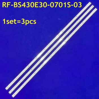 15 шт. Светодиодная Лента Подсветки для H-LED43ES5004 REB-LE43DS5500 RF-BS430E30-0701S-03 BTV-43SB1002 43F720TS 43M6000 43E20S