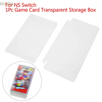 1Pc Цветная Коробка Игровых Карт Протектор Коллекции Для Хранения Пластиковых Прозрачных ПЭТ-Защитных Коробок Для NS Switch