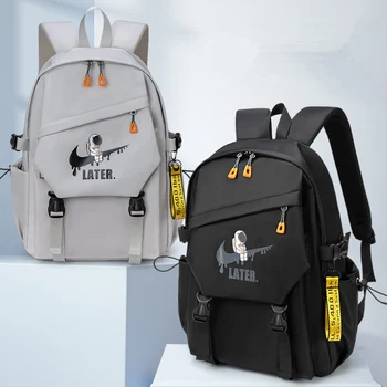 2023 Детский ортопедический рюкзак с принтом астронавта, школьный рюкзак для подростков, водонепроницаемые рюкзаки для начальной школы для мальчиков, детские школьные сумки