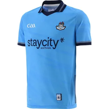 2024 Дублинская домашняя трикотажная рубашка GAA, мужская футболка для регби, размер: S-5XL (пользовательское название и номер)