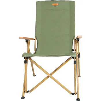 4-Уровневый Регулируемый походный стул с подлокотниками для пикников, походов на природу, спортивных мероприятий, рыбалки, зеленых складных походов без груза