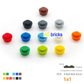 500шт строительных блоков своими руками Тонкие фигурки Кирпичи Лампа 12 цветов Развивающий креативный размер Совместим с 4037 игрушками для детей