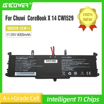 505979-3S1P-1 Аккумулятор для ноутбука Chuwi Для CoreBook X 14 CWI529 505979-3S1P-1 11.55 В постоянного тока 46.2Втч 10PIN 7 линий Новый