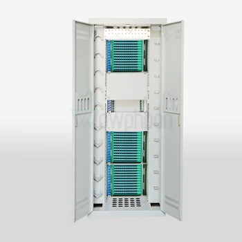 576-ядерный шкаф ODF волоконно-оптическая распределительная рама SC FC APC UPC коммутационная панель с полной нагрузкой волоконно-оптическая установка 48шт ODF