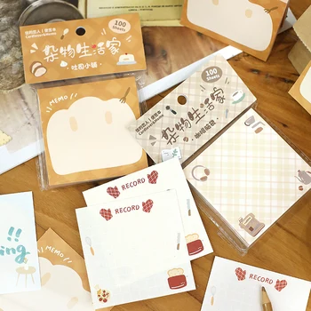 6 упаковок /ЛОТ Серия Sundry Life Home cute прекрасное креативное украшение DIY бумажный блокнот для заметок