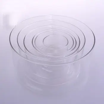 60 мм Стеклянная тарелка для кристаллизации с дном и носиком для химической лаборатории