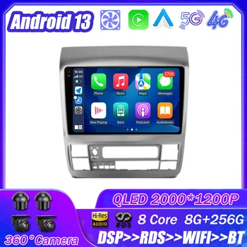 Android 13 для Toyota Alphard 2003-2007 Автомобильный Радио Мультимедийный Плеер Навигация Стерео GPS Автоматическое Головное Устройство Без 2 Din DVD