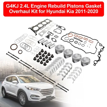 Artudatech G4KJ 2.4L Двигатель Для Восстановления Поршней Комплект для Ремонта Прокладок Hyundai Kia 2011-2020 Автомобильные Аксессуары
