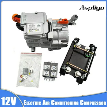 Aspligo Универсальный Электрический компрессор кондиционера 14CC 12v Компрессор кондиционера для автомобиля, грузовика, автобуса, лодки, кемпера
