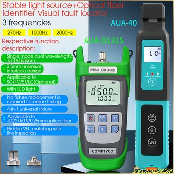 AUA-D1315 Стабильный источник света из оптического волокна (опция) И идентификатор оптического волокна AUA-40 (встроенный VFL мощностью 10 МВт и светодиодная подсветка)