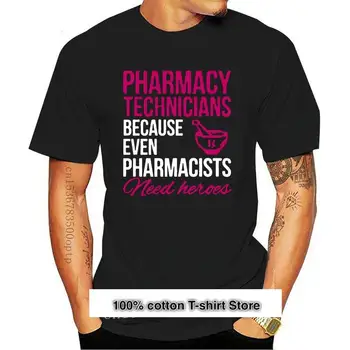 Camiseta de hombre para técnicos de farmacia, ropa para hombres, camisa de héroes