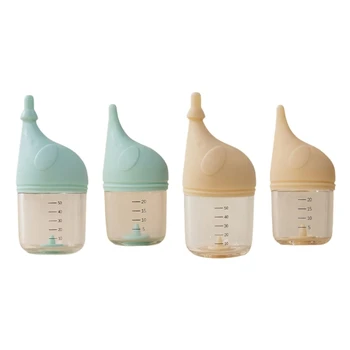 D0AD Бутылочка для кормления домашних животных со съемной крышкой для защиты от удушья новорожденных котенков Универсальная и удобная бутылочка для молока