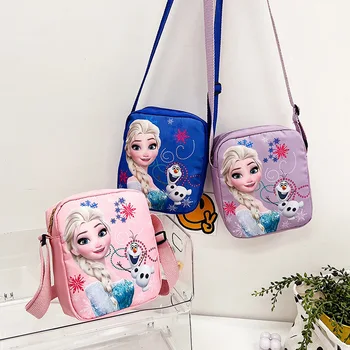 Disney Frozen 2 Принцесса Эльза Анна Мультяшная сумка-мессенджер, милый кошелек, сумка для карт, мини-сумка, горячие игрушки, Рождественский подарок на Новый Год для детей