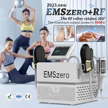 EMS EMSZERO Neo 2 в 1 Роликовый массаж для похудения 40K Компрессионная микровибрационная вакуумная 5D машина для похудения тела