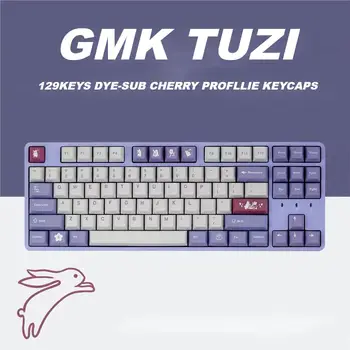 GMK Tuzi Large Set Cherry Profile PBT Keycap DYE-SUB Английские Индивидуальные Колпачки Для Механической клавиатуры 61/64/68/75/84