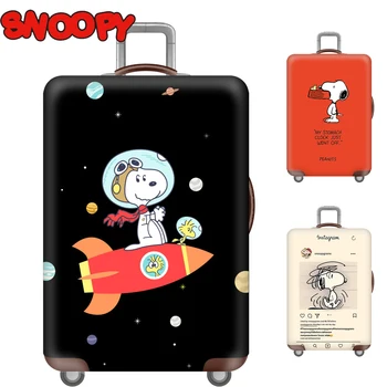 Hot Snoopy, толстый, одобренный во всем мире чехол для багажа, защитный чехол для чемодана, костюм на молнии для 18-32-дюймовой сумки, дорожные чехлы для чемоданов