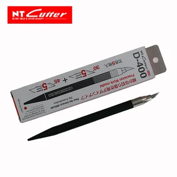 Japan NT Cutter D-400 художественный нож, перочинный нож, нож для рукоделия, нож для хобби, дизайнерский нож ручной работы для точной работы с лезвиями из 10 шт.