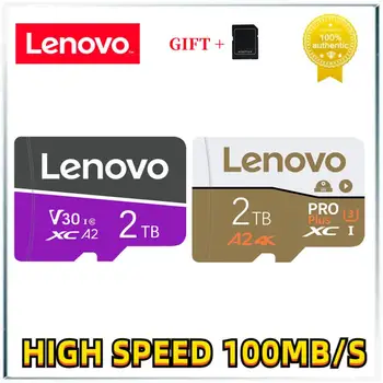 Lenovo 2TB Mini SD Card 1TB Class 10 TF Флэш-карта 256GB 128GB Карта Памяти 64GB Micro TF /SD-Карта 512GB Для Nintendo Switch Ps5