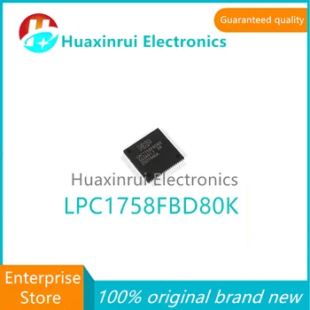 LPC1758FBD80K LQFP-80 100% оригинальный новый чип микроконтроллера с шелкотрафаретной печатью LPC1758FBD80 -MCU LPC1758FBD80K