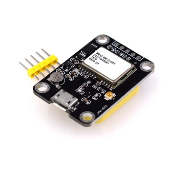 Micro USB NEO6MV2 GPS Модуль Спутникового Позиционирования Плата разработки NEO-6M 6M для Arduino STM32 C51 51 MCU Микроконтроллер