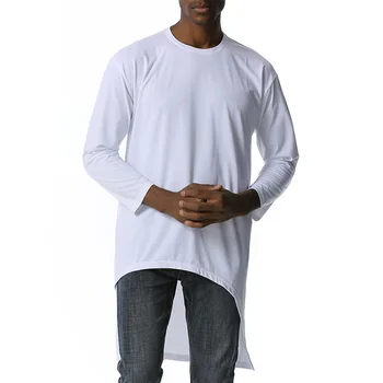 MRMT 2023, Новая мужская футболка с длинным рукавом, молодежная модная однотонная повседневная футболка с круглым воротником, мужская