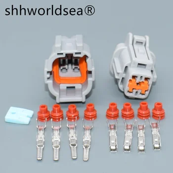 shhworldsea 2,3 мм 4-контактный штекер для подключения электрического датчика кислорода серого цвета 6188-0557 6185-1169