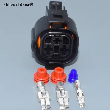 shhworldsea 3pin для автоматической электропроводки VW штекерный разъем водонепроницаемые кабельные разъемы 1H0973203
