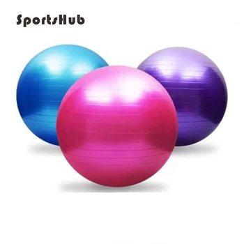SPORTSHUB 75 см мяч для йоги и фитнеса, универсальные мячи для йоги, Пилатес Баланс, мяч для спортивной посадки, непромокаемые мячи для фитнес-тренировок EF0013