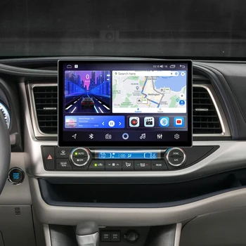 Tesla Style 13,1/12,5-дюймовый 2K QLED-Экран Для Toyota Highlander Kluger XU50 2013-2019 Android Автомобильный Радиоприемник Мультимедиа GPS CarPlay