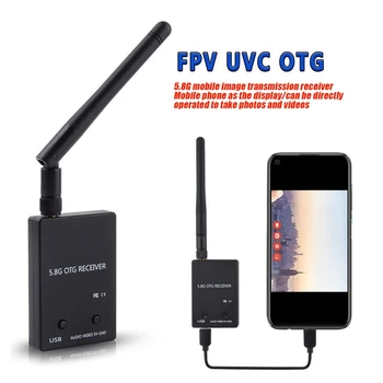 UVC OTG 5.8 G 150CH Аудио FPV Приемник Полноканальный для телефона Android, планшета, передатчика, деталей радиоуправляемого Дрона