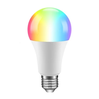WIFI Matter Умная Лампа 9 Вт RGB E27 Светодиодная Лампа APP Control DIY Умная Домашняя Лампа Голосовое Управление Для Homekit Google Home Alexa Прочный