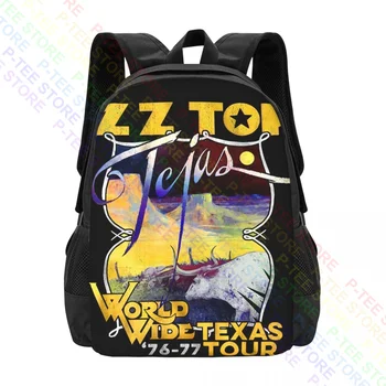 Zz Top World Wide Texas Tour 76-77Backpack Рюкзаки для творчества большой емкости