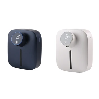 Автоматический дозатор мыла для рук, настенный датчик, машина для пены для мытья рук, USB Перезаряжаемый электрический дозатор, простота установки