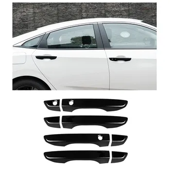 Автомобильная умная дверная ручка, наклейка на рамку для Honda Civic 10Th 2016-2021 Аксессуары FC1 FK7 FK8