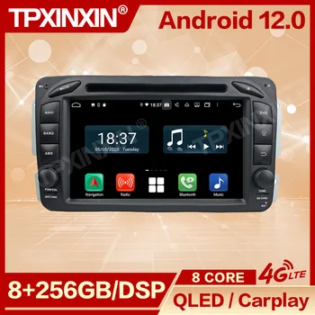 Автомобильный Мультимедийный Плеер 2 DIN Android Autoradio 12 Для Mercedes Benz ML W203 Radio Coche С Bluetooth Carplay Autostereo