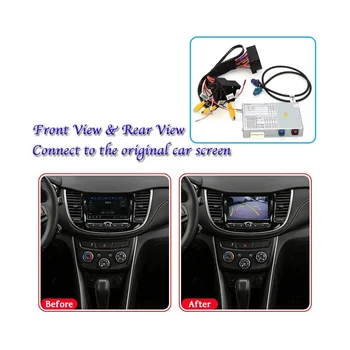 Адаптер Камеры Заднего Вида Автомобиля Для Парковки Задним Ходом S n Модуль Обновления Декодирования для Chevrolet Trax 2012-2021