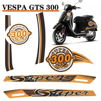 Аксессуары для Vespa GTS 300, наклейки для мотоциклов, наклейки для кузова, наклейки для PIAGGIO VESPA GTS300 Sport Super Emblem