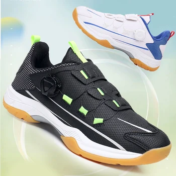 Горячие мужские теннисные туфли Профессиональная обувь для соревнований по теннису Обувь для тренировок по настольному теннису Мужские уличные противоскользящие кроссовки Мужские
