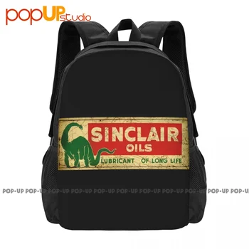 Графический рюкзак Sinclair Oils, большая вместительная сумка для покупок в новом стиле с принтом, сумки для путешествий