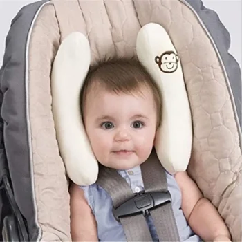 Детская подушка для автокресла, Регулируемая по Индивидуальному заказу по мере Роста ребенка, обеспечивает Безопасность головы малышей, Наиболее Эффективную Поддержку головы для новорожденных