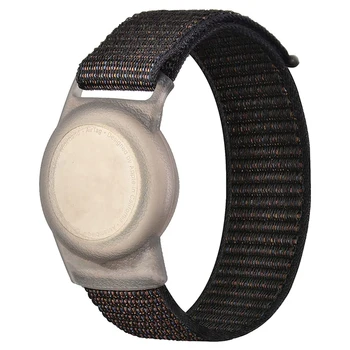 Детский браслет 10X, совместимый с Apple Airtag, защитный чехол для Airtag, держатель GPS-трекера с нейлоновым браслетом G