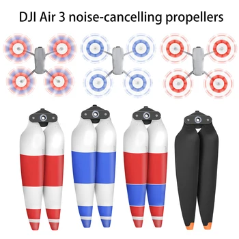 Для DJI Air 3 propeller 8747F Бесшумное шумоподавление быстросъемное цветное лезвие коробка для защиты от хранения аксессуары