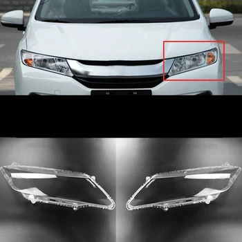 Для Honda City 2015-2018 Крышка фары автомобиля Прозрачный абажур Корпус фары Объектив