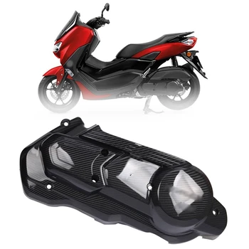 Для Yamaha NMAX155, NMAX150, NMAX V2, 2020-2021, защитная крышка сцепления мотоцикла, крышка бокового привода, внешний вид из углеродного волокна