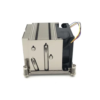 Для Медного Радиатора Super Micro LGA2011 SNK-P0048AP4 2U Активный Прямоугольный Квадратный Радиатор