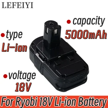 Замена Батареи Инструментов 18V 5.0Ah P108 для Ryobi P104 P105 P102 P103 P107 Аккумуляторная Литий-ионная Аккумуляторная Батарея
