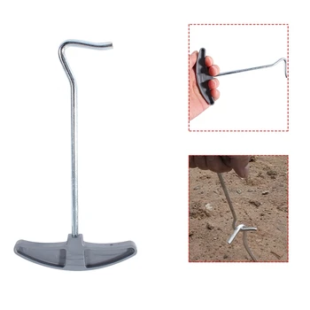 Инструмент для снятия гвоздей с колышков для палаток, Стальные колья для тента, Крючки для снятия подъемника для кемпинга