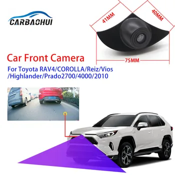 Камера заднего Вида Автомобиля Ночного видения Для Toyota RAV4/COROLLA/Reiz/Vios/Highlander/Prado 2700/4000/2010 С Логотипом Full HD Камеры